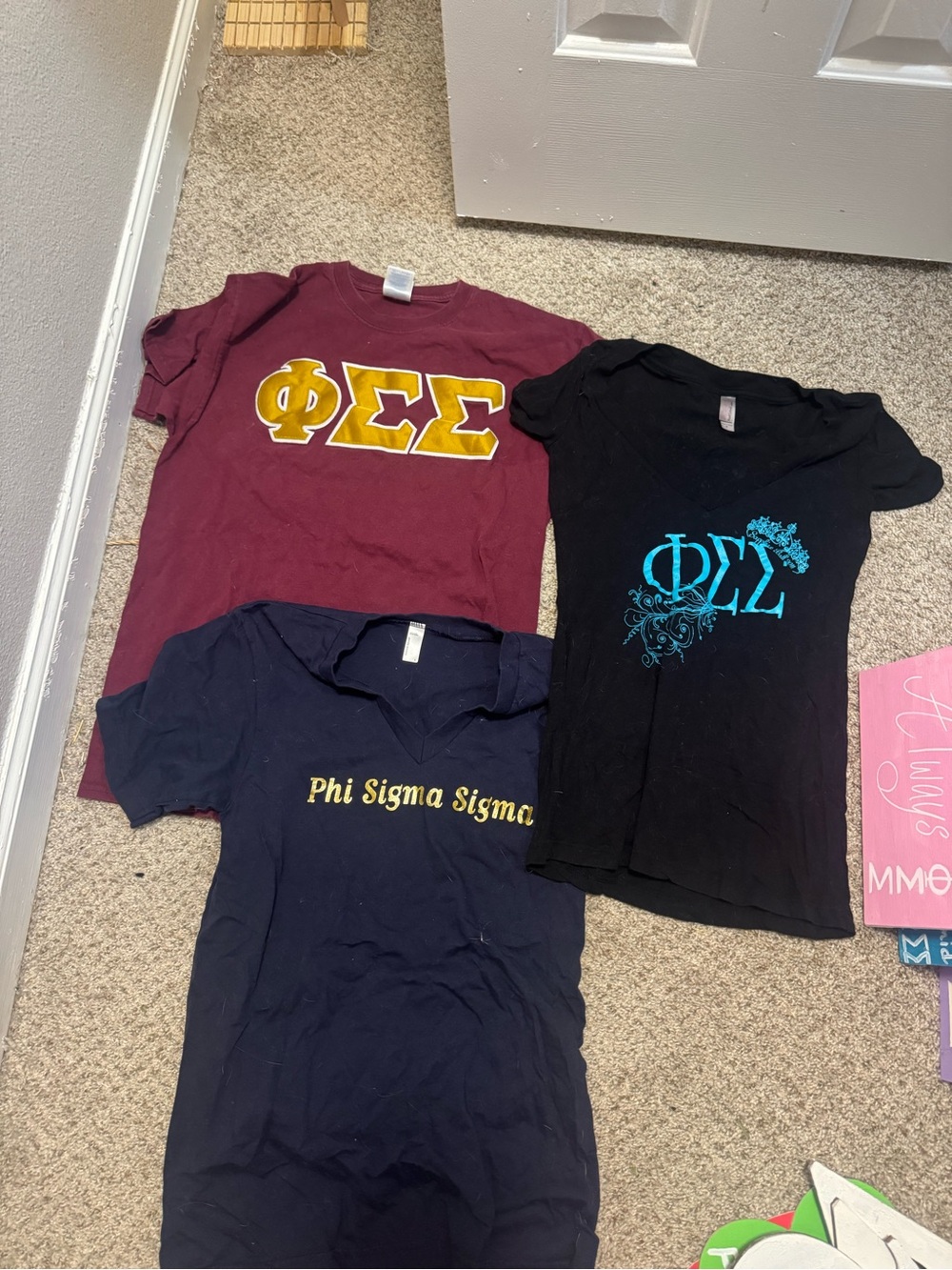 Sorority Tees, Tanks, & baby tees